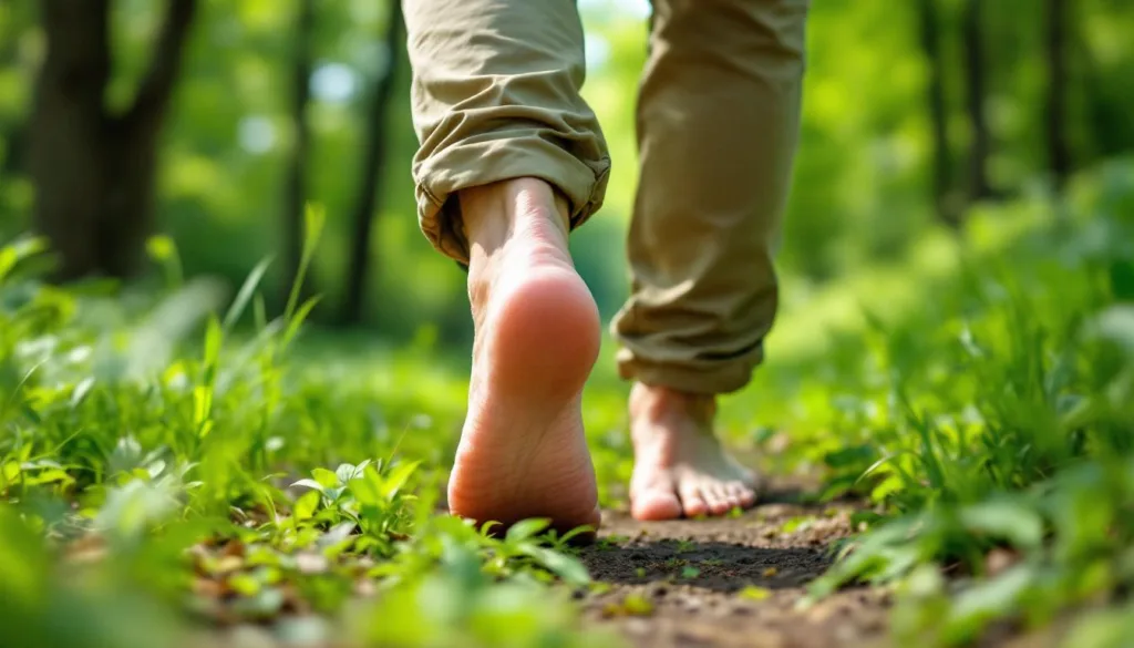 ein experte erklärt die gesundheitlichen vorteile des regelmäßigen barfußlaufens und warum es gut für deinen körper ist.