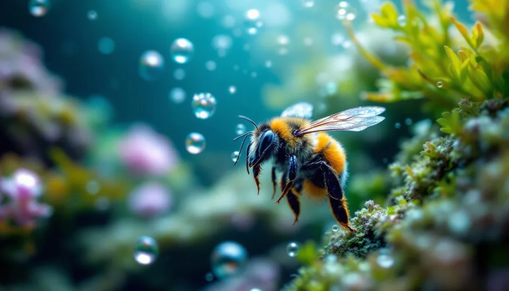 entdecken sie, wie hummel-königinnen eine woche unter wasser überleben können – ein forscher enthüllt erstaunliche überlebensstrategien dieser faszinierenden insekten.