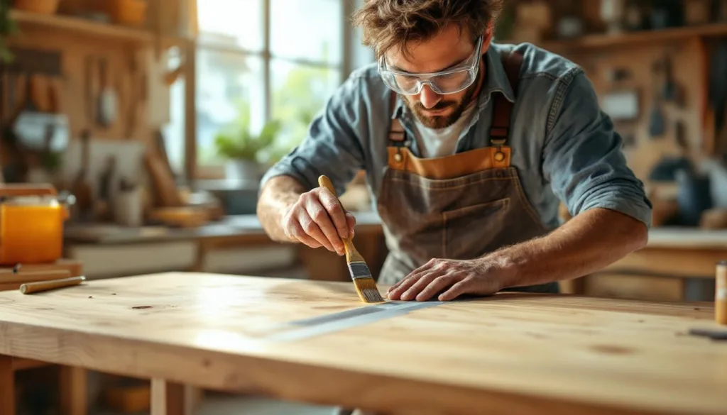 ein erfahrener schreiner zeigt dir schritt für schritt, wie du mit wasserfestem leim unsichtbare furnierschäden einfach und dauerhaft reparierst. perfekte tipps für ein makelloses ergebnis!