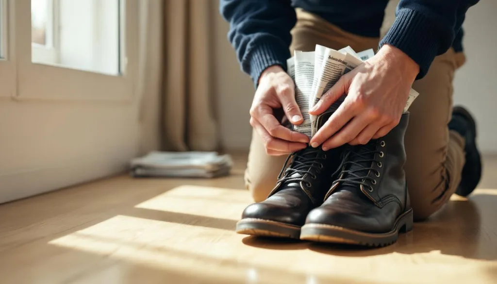 erfahren sie, wie das trocknen meiner schuhe mit zeitungspapier über 30 tage zu erstaunlichen ergebnissen führte. eine einfache methode, die überrascht!