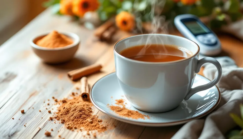 entdecke, wie zimttee bei diabetes helfen kann, den blutzuckerspiegel zu regulieren und das wohlbefinden zu steigern.