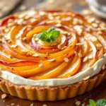 entdecke, wie die kombination aus cremiger quarkcreme und knusprigen mandelblättchen deine apfeltarte zu einem unvergesslichen genuss macht.