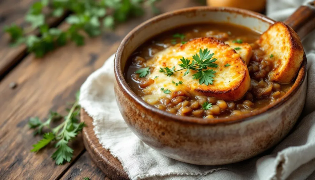 entdecke, warum deine zwiebelsuppe mehr als nur ein einfaches rezept ist – eine herzhafte tradition voller geschmack und geschichte.